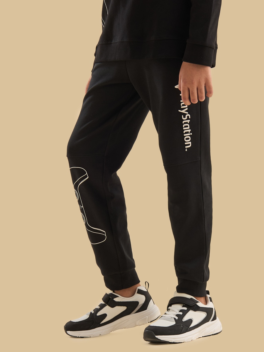 Playstation Print Cotton Joggers