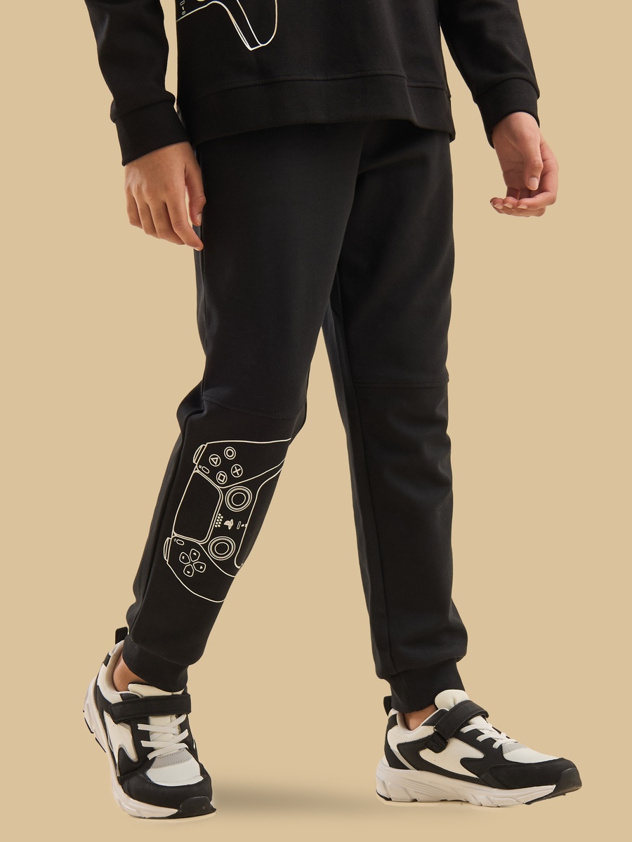 Playstation Print Cotton Joggers