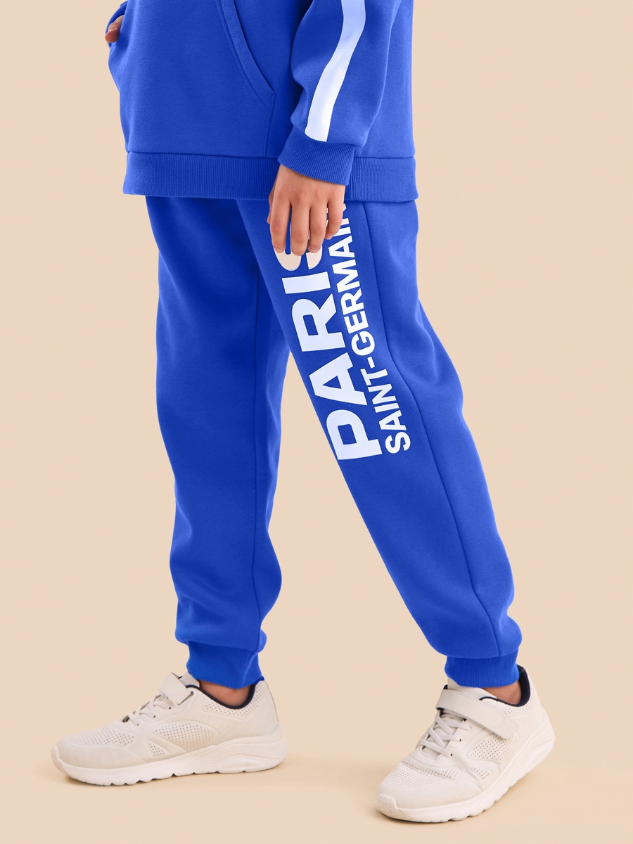 Paris Saint-Germain Print Cotton Joggers