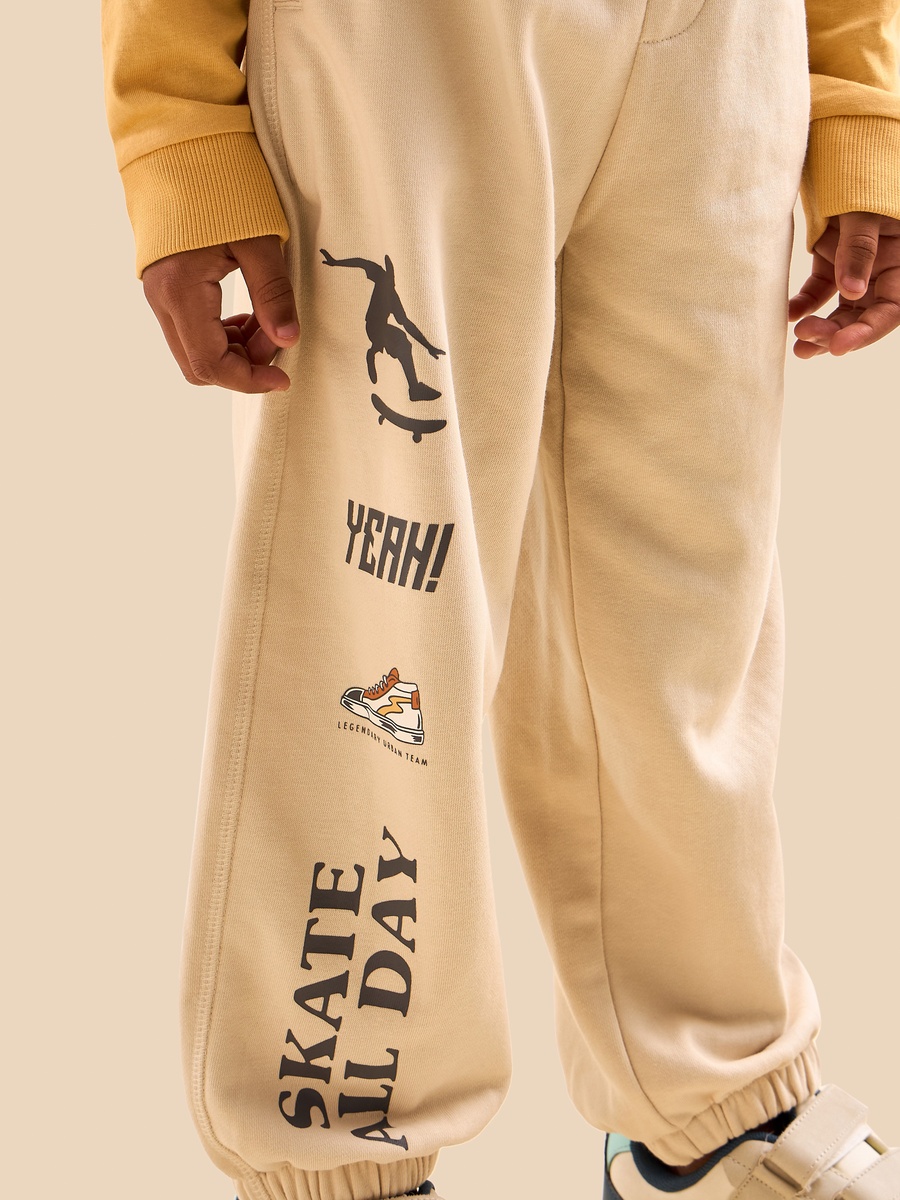 Graphic Print Joggers