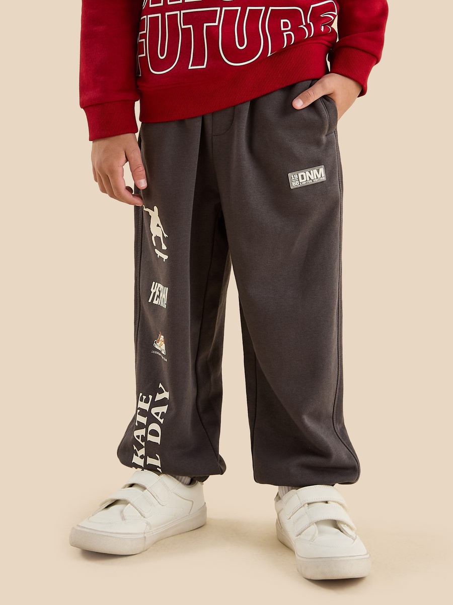 Graphic Print Joggers