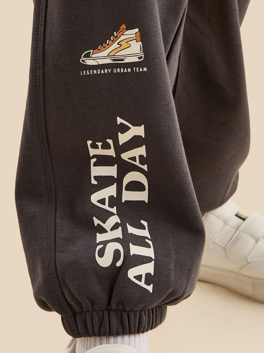 Graphic Print Joggers