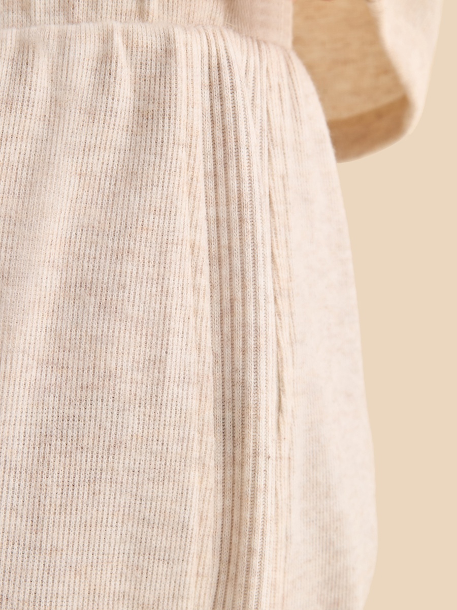 Ribbed Wide Leg Pants