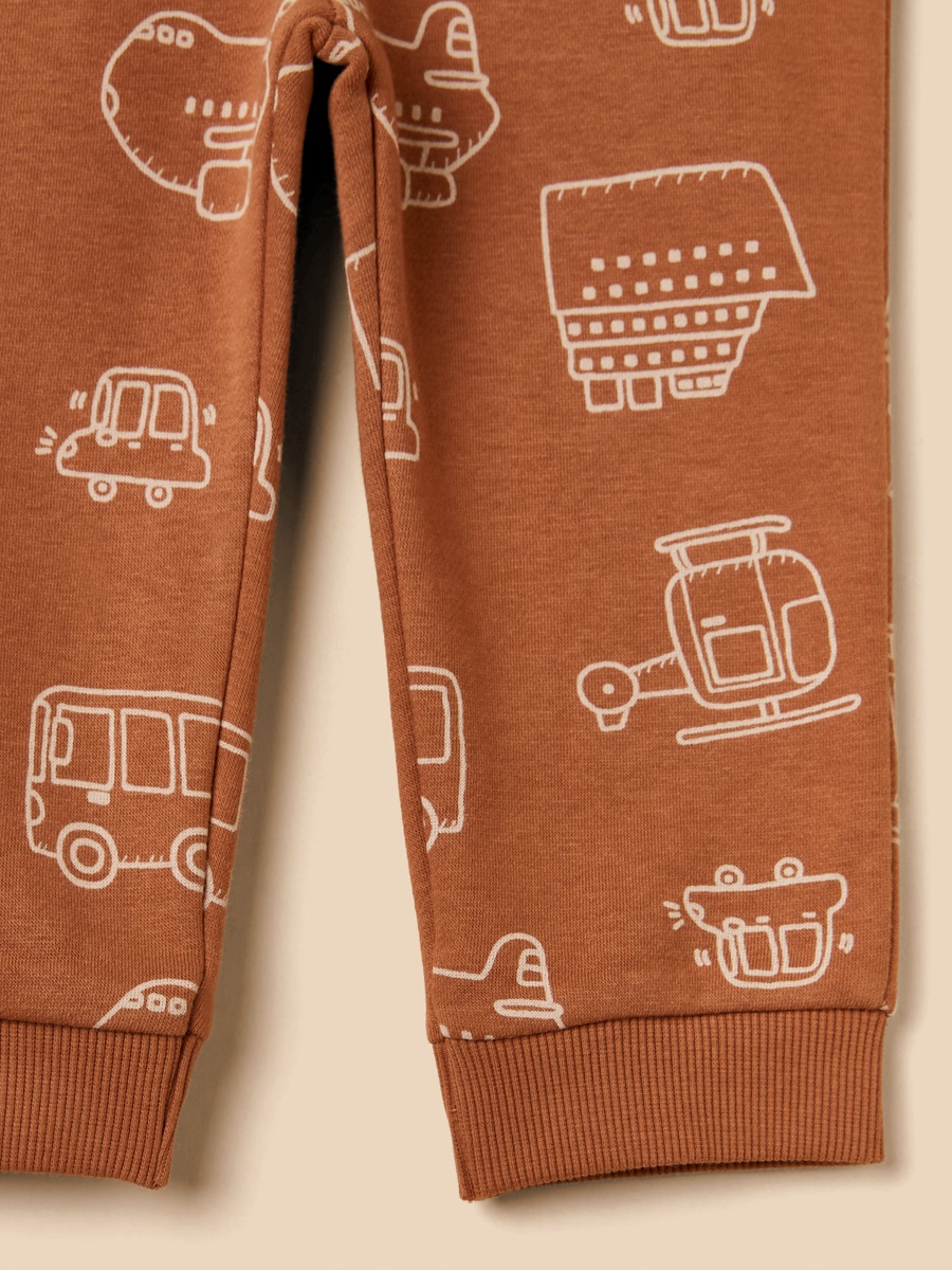 Pack of 2 - Transport Print Joggers