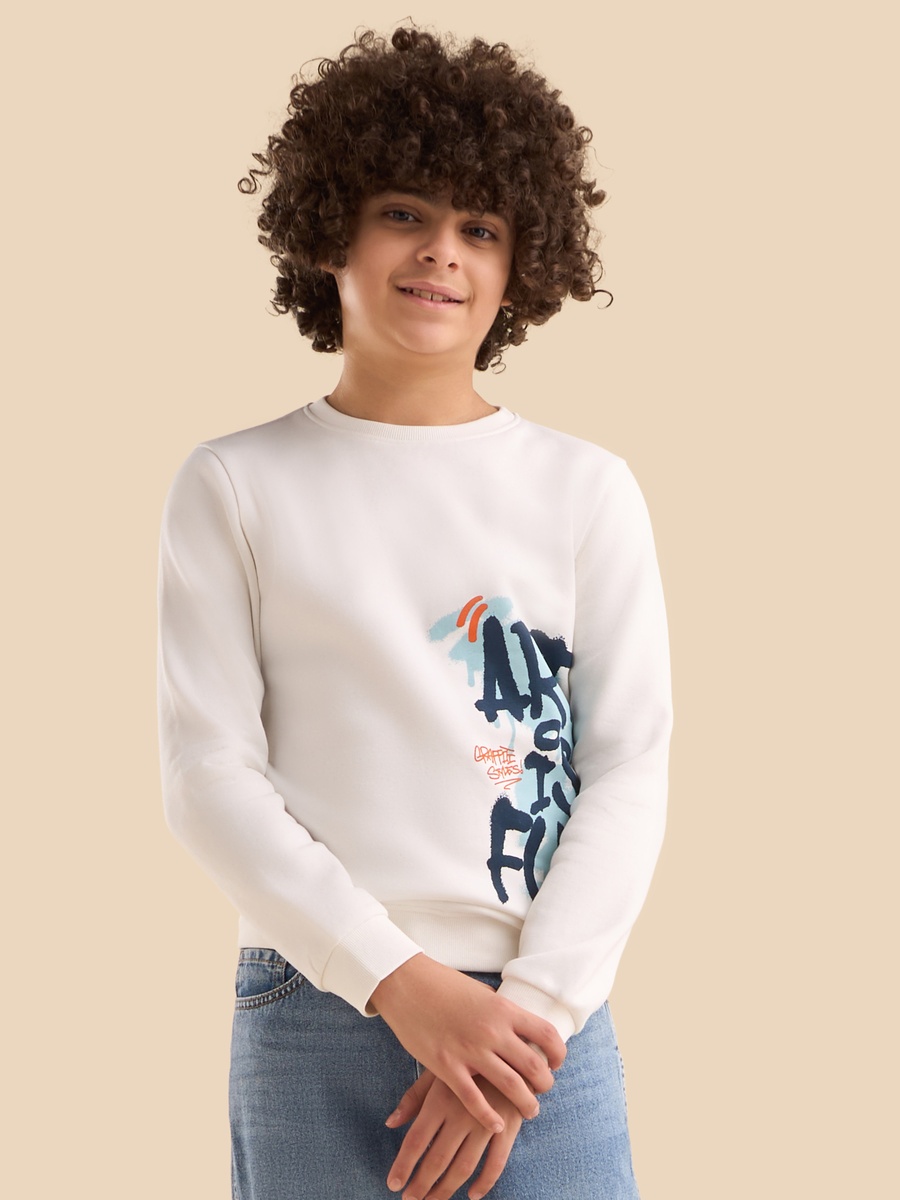Graffiti Print Sweatshirt