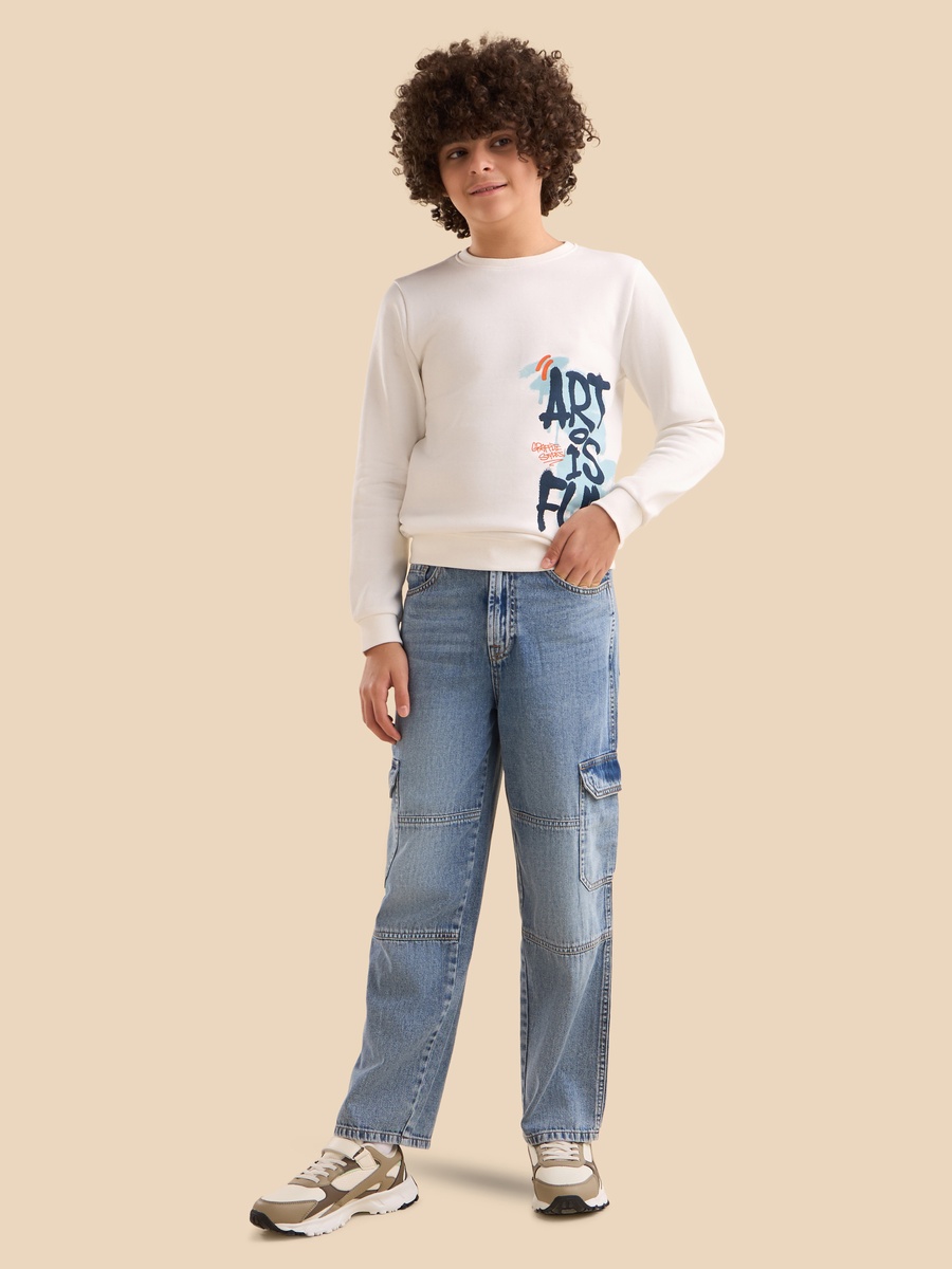 Graffiti Print Sweatshirt