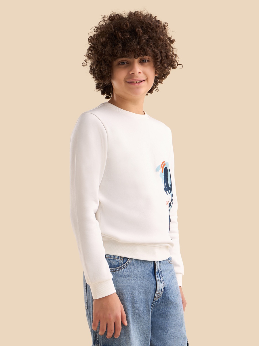 Graffiti Print Sweatshirt