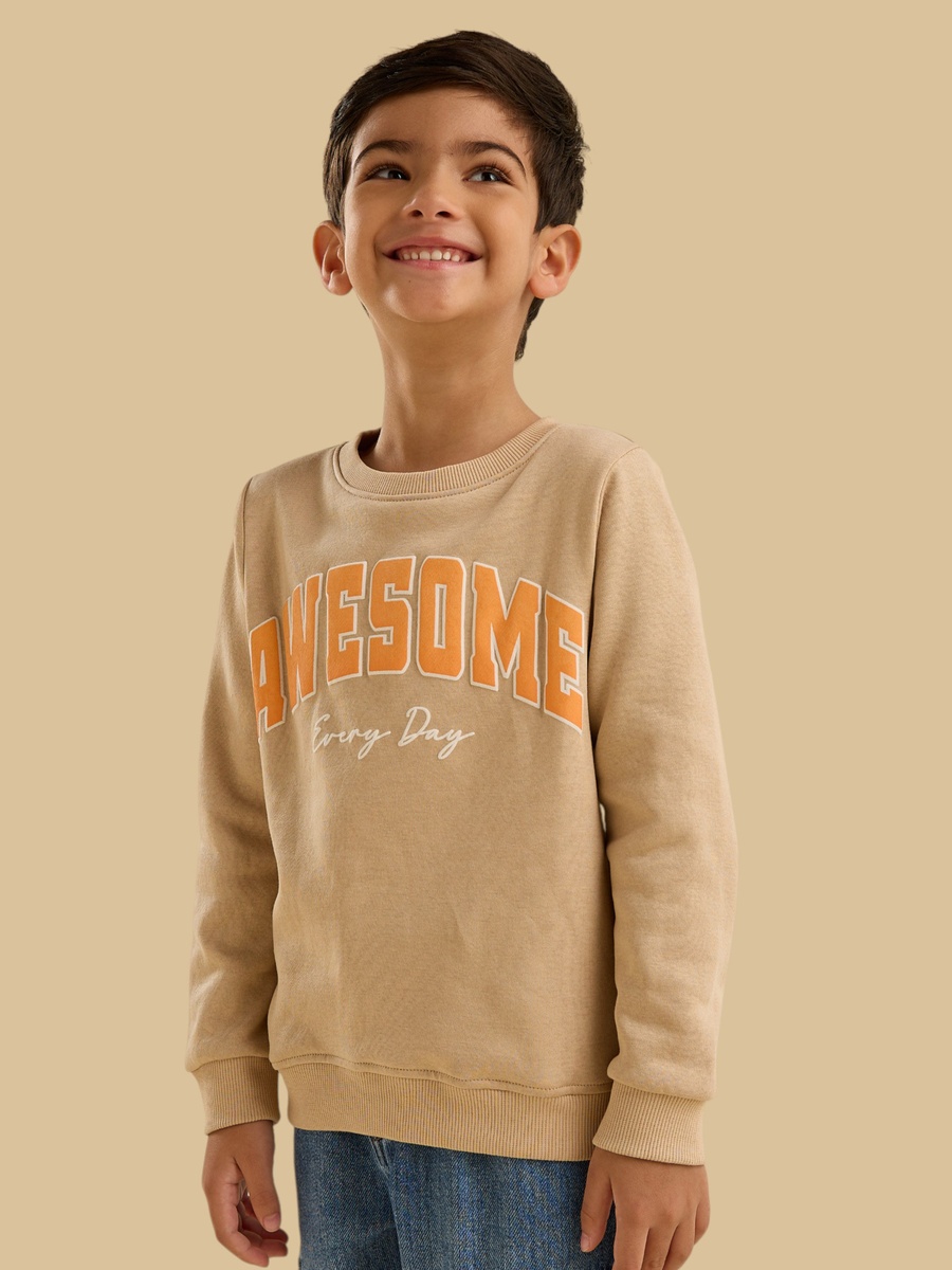 Slogan Print Sweatshirt