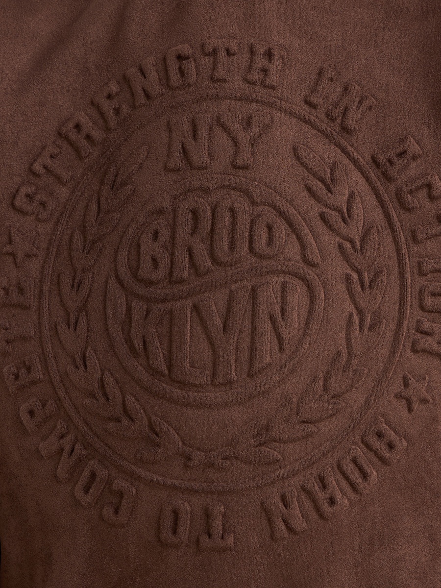 Embossed Print Sweatshirt