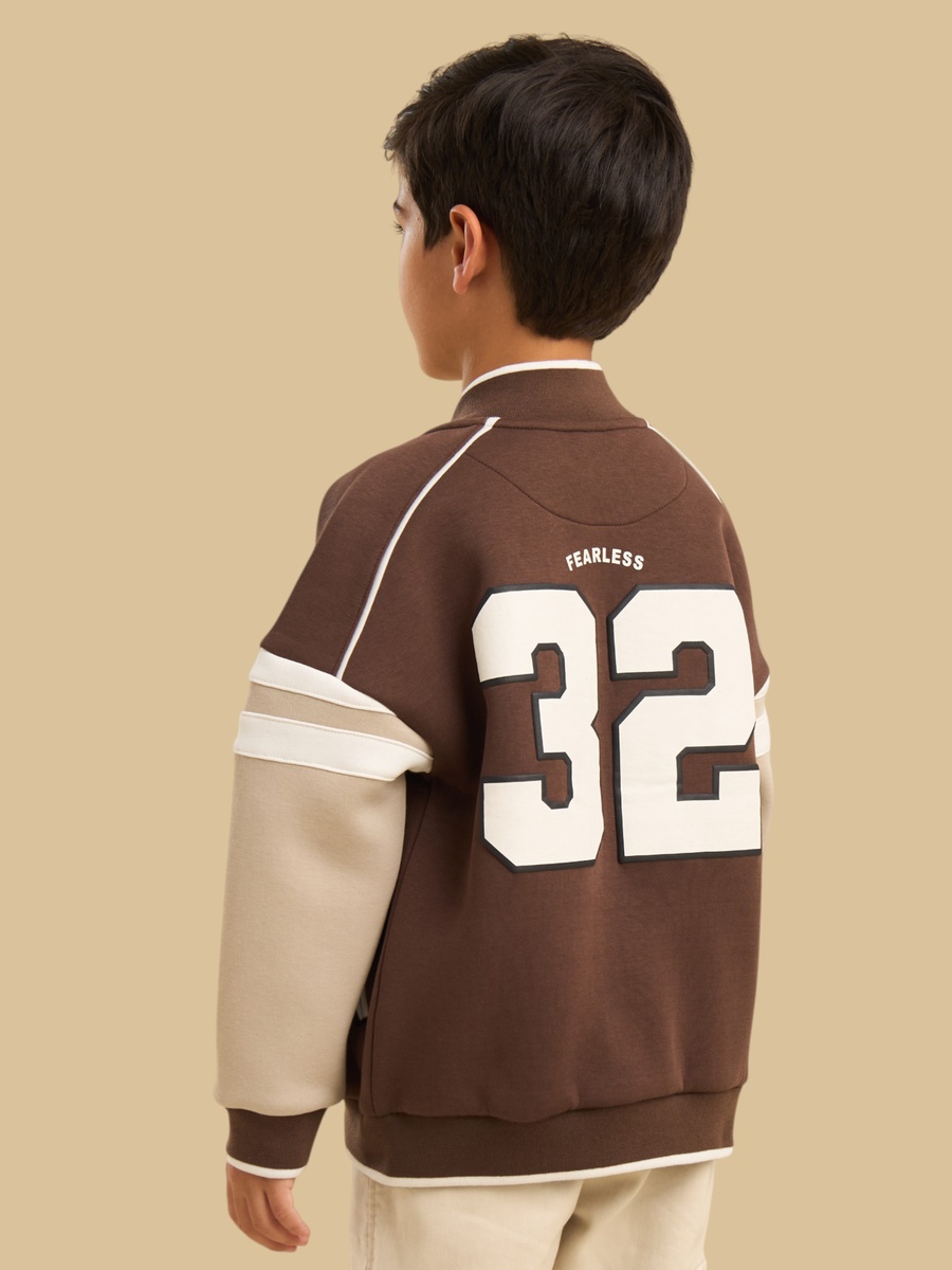 Legend Print Bomber Jacket