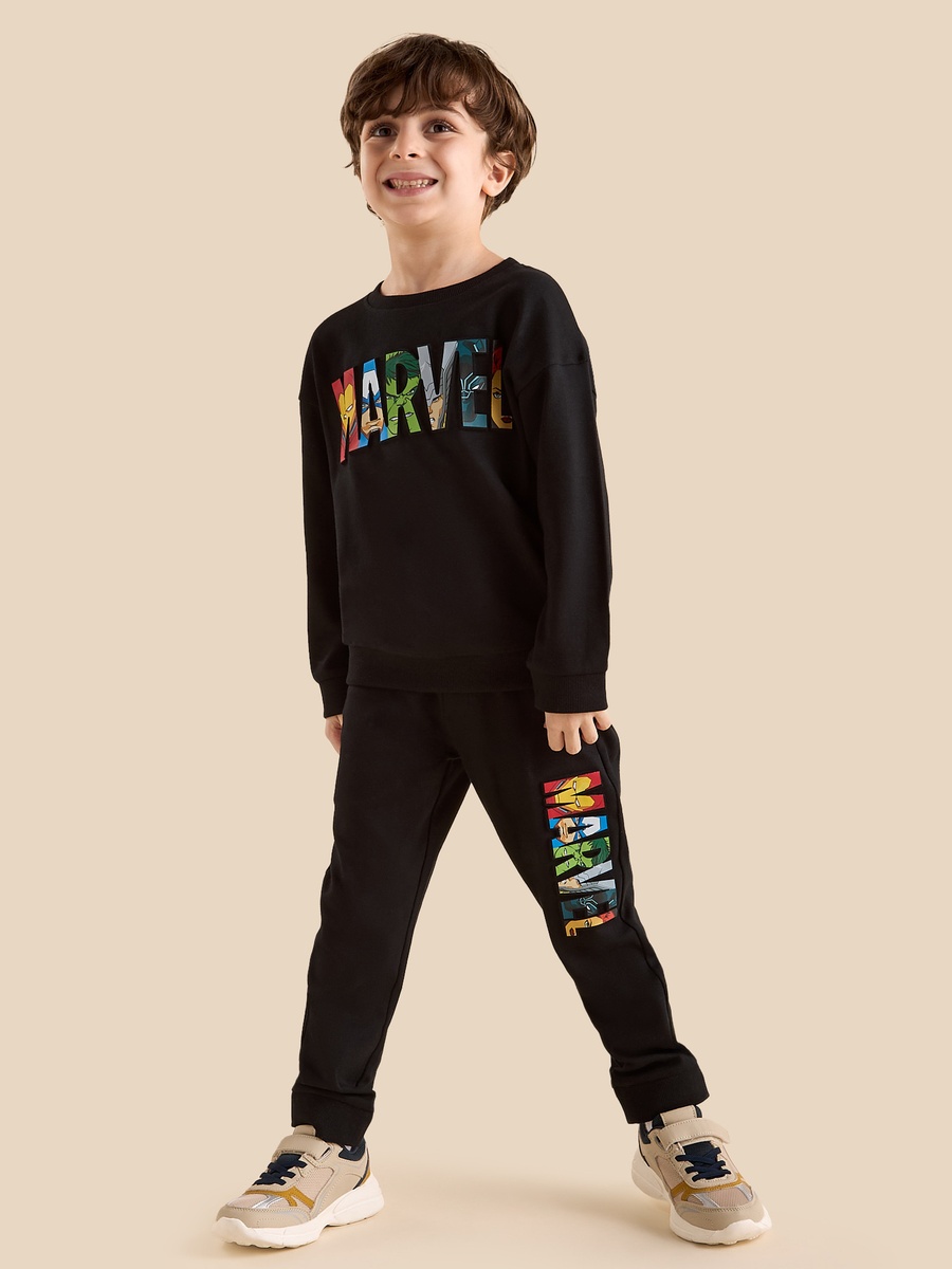 Marvel Embossed Sweatshirt and Joggers Set
