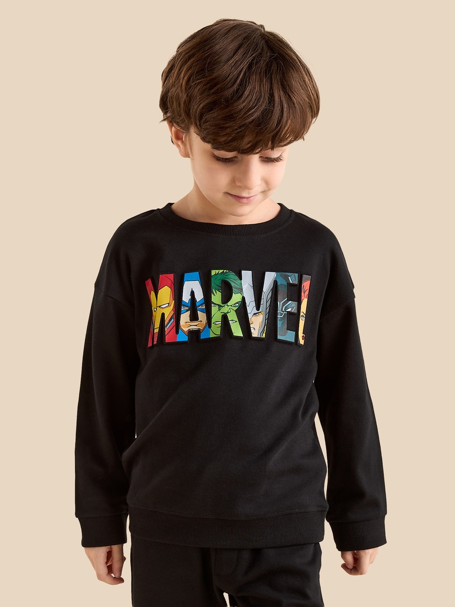Marvel Embossed Sweatshirt and Joggers Set