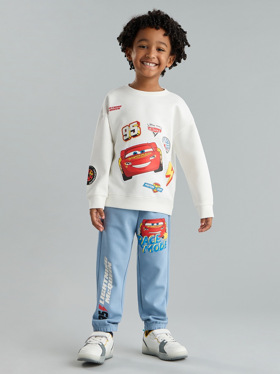 Lightning Mcqueen Print Sweatshirt and Joggers Set