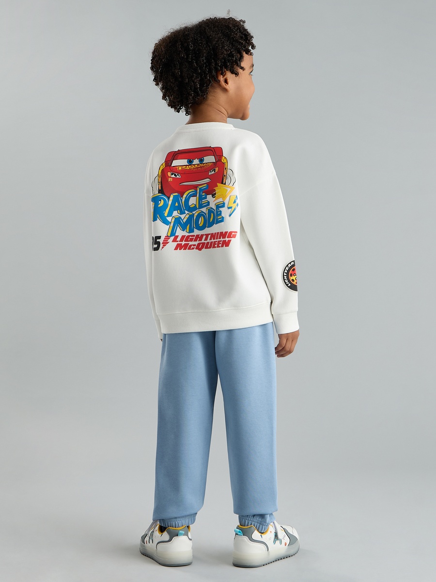 Lightning Mcqueen Print Sweatshirt and Joggers Set