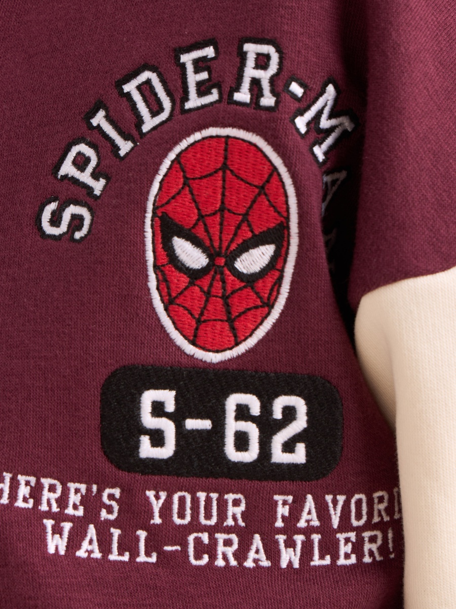 Spider-Man Embroidered Bomber Jacket