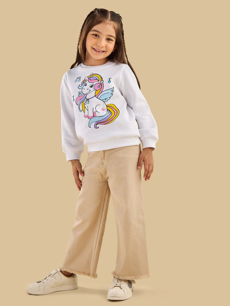 Unicorn Print Sweatshirt