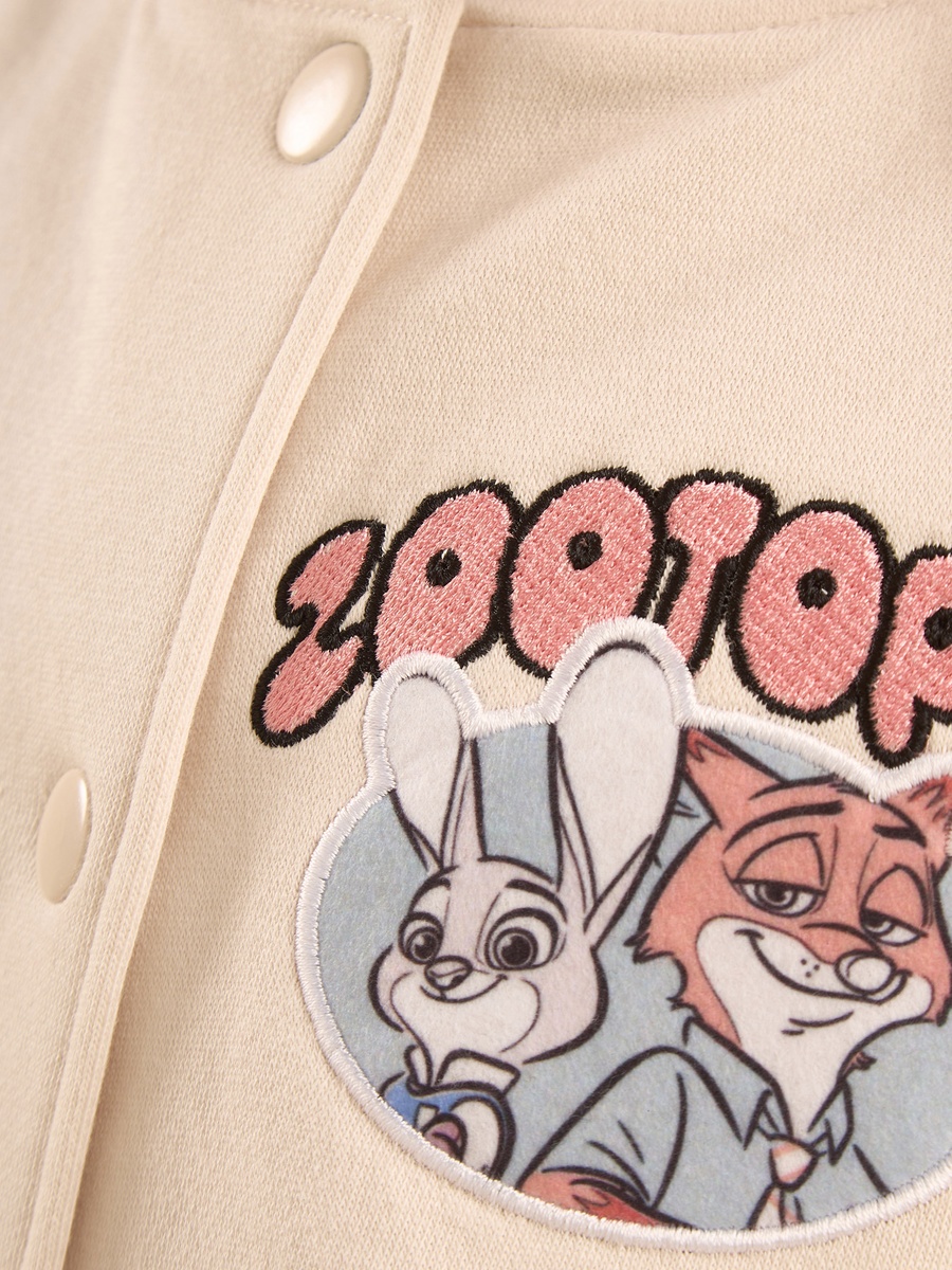 Zootopia Print Bomber Jacket