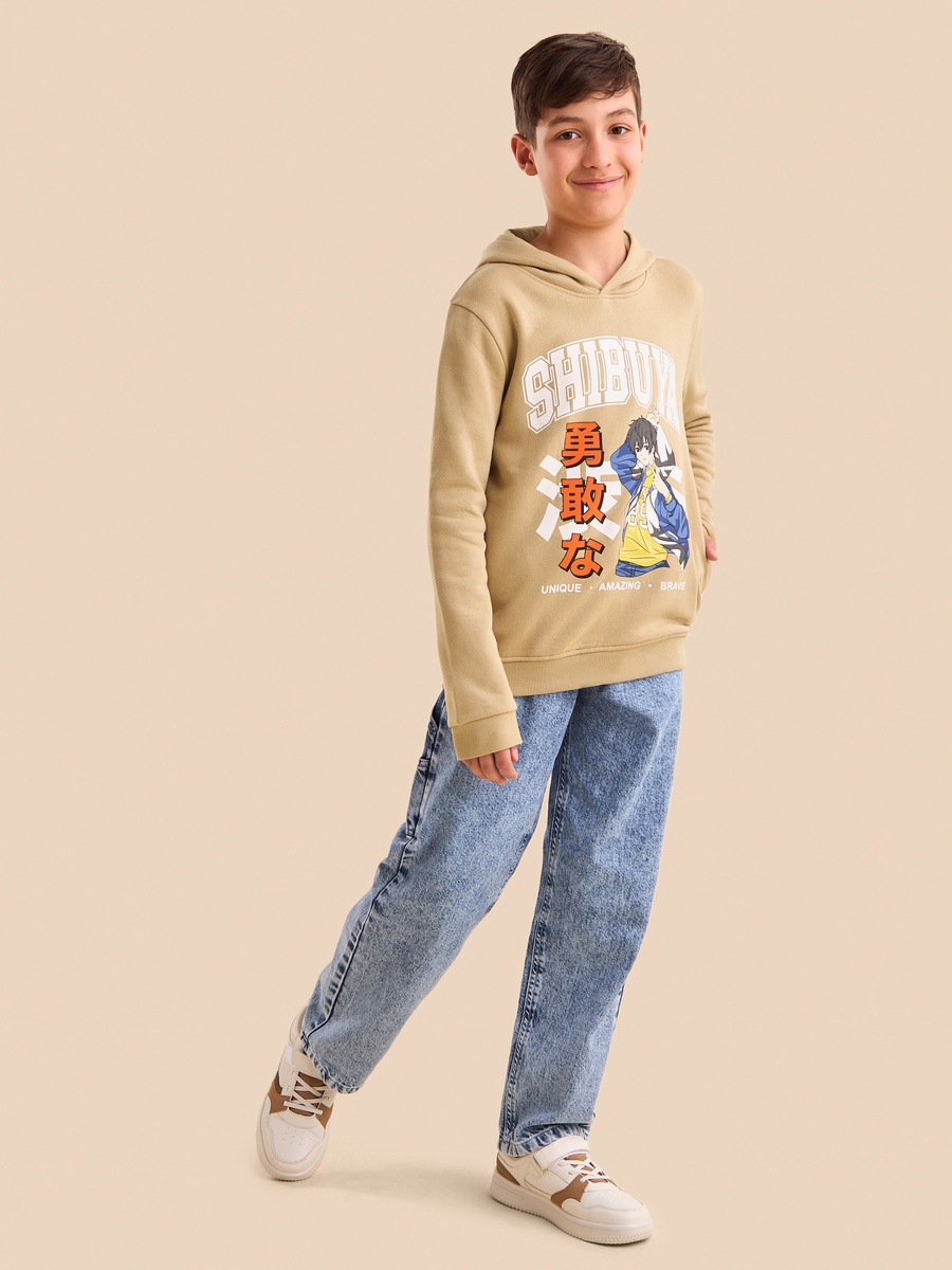 Shibuya Print Hooded Sweatshirt