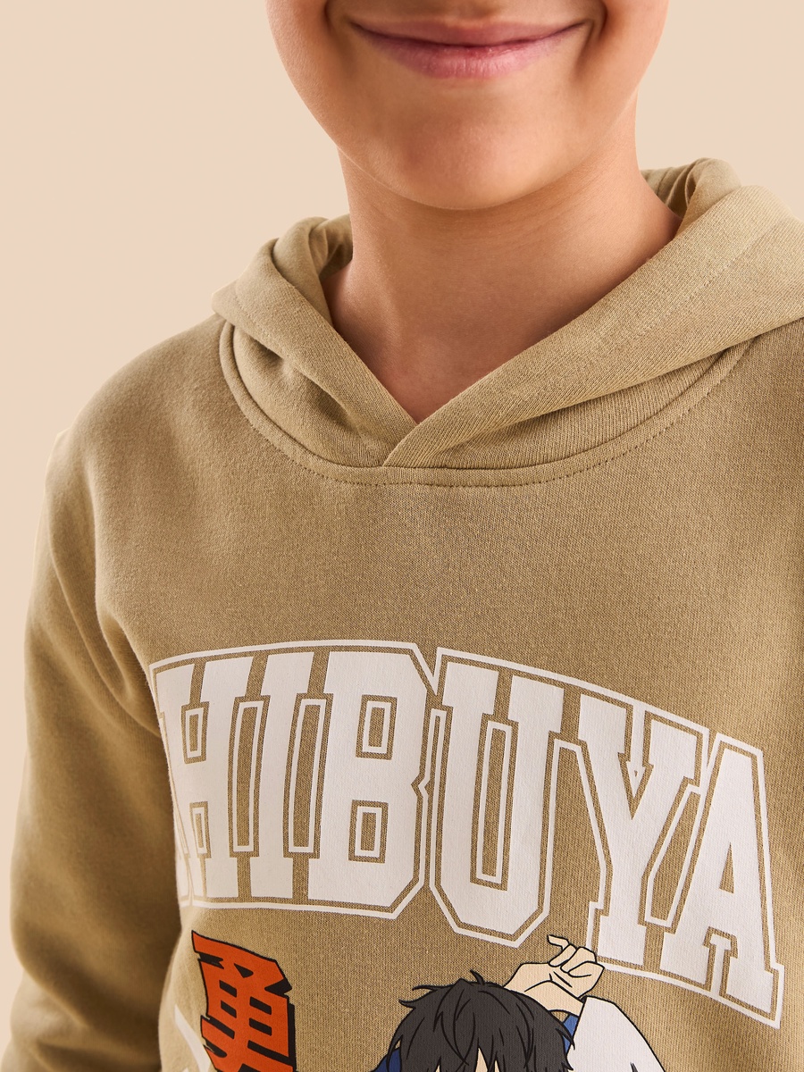 Shibuya Print Hooded Sweatshirt