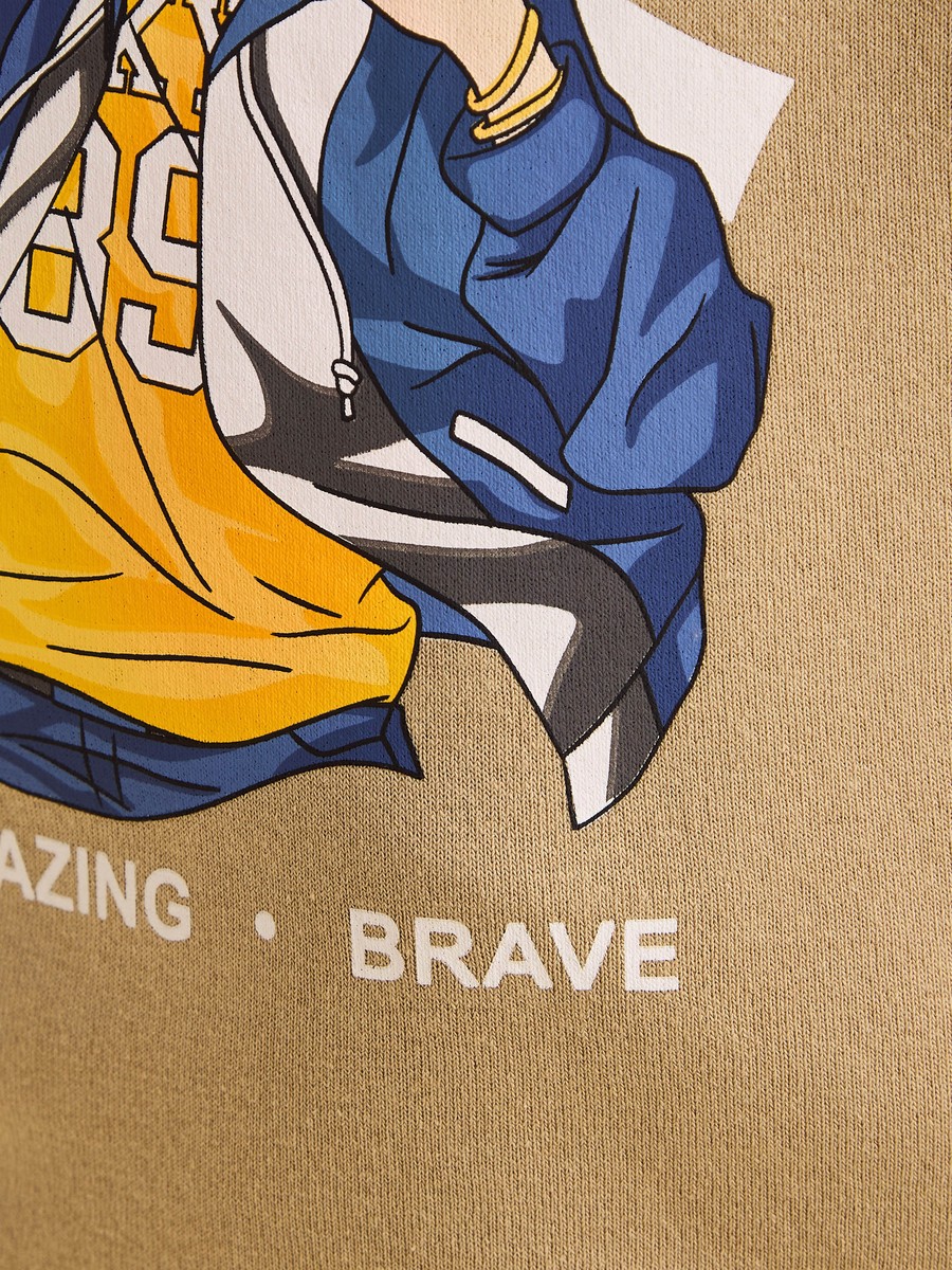 Shibuya Print Hooded Sweatshirt