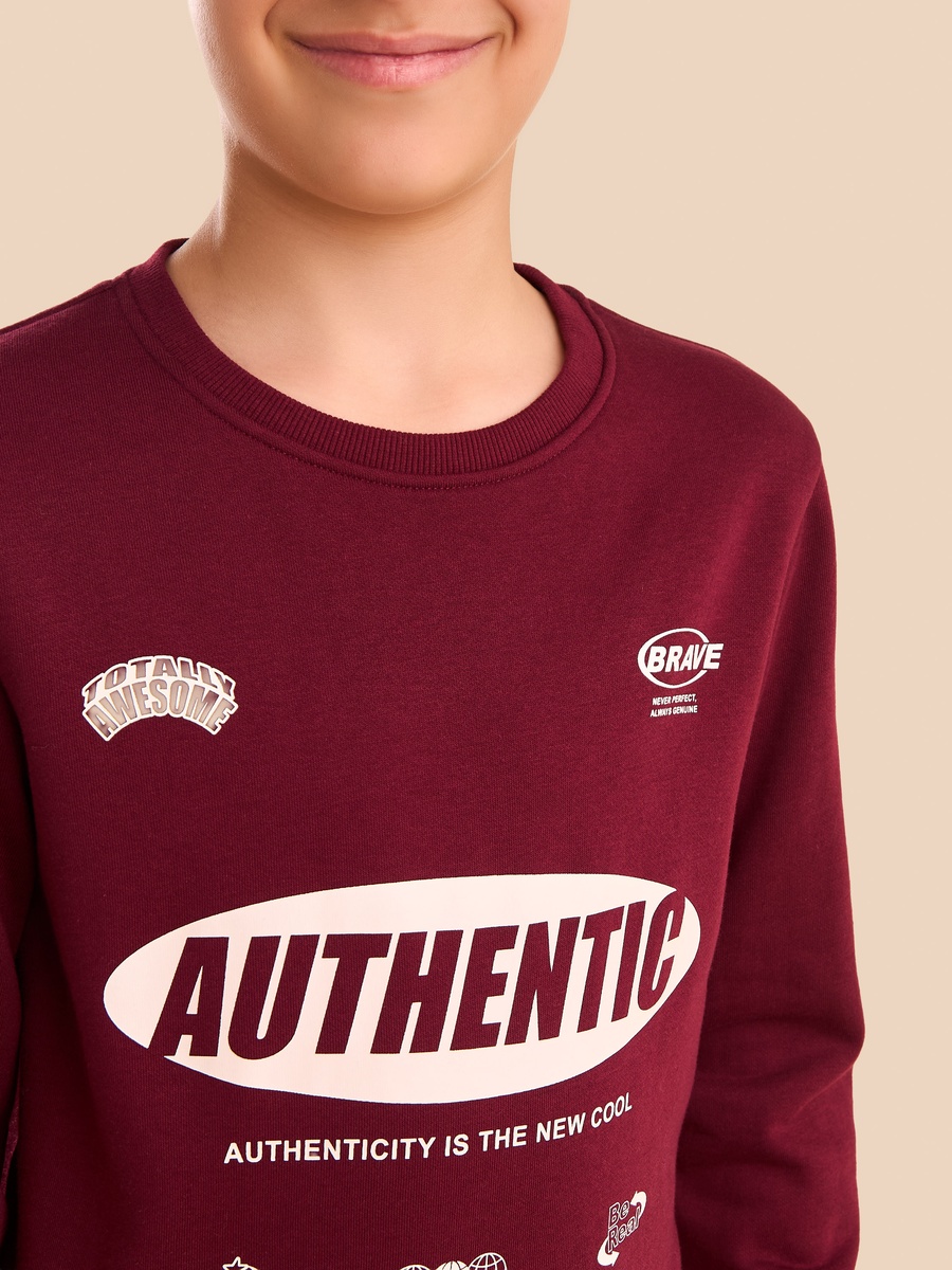 Printed Cotton Sweatshirt
