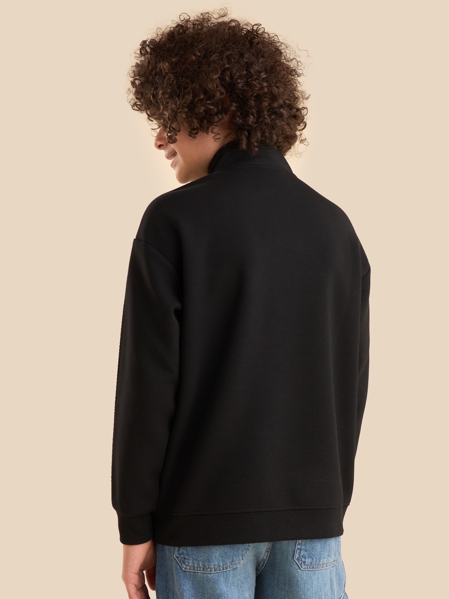 Minecraft Print High Neck Sweatshirt