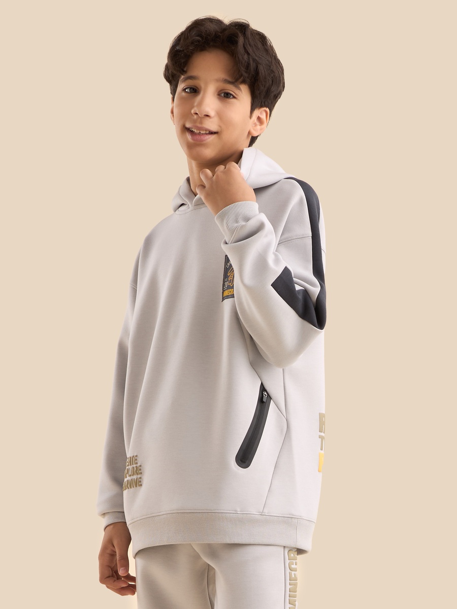 Minecraft Print Hoodie with Pockets