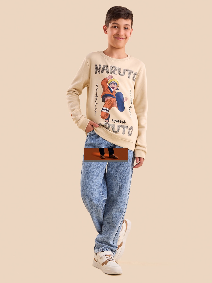 Naruto Print Sweatshirt