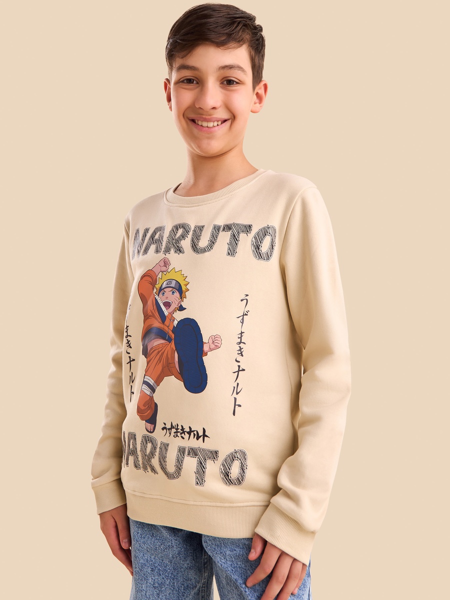 Naruto Print Sweatshirt
