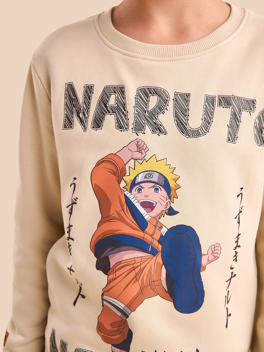 Naruto Print Sweatshirt