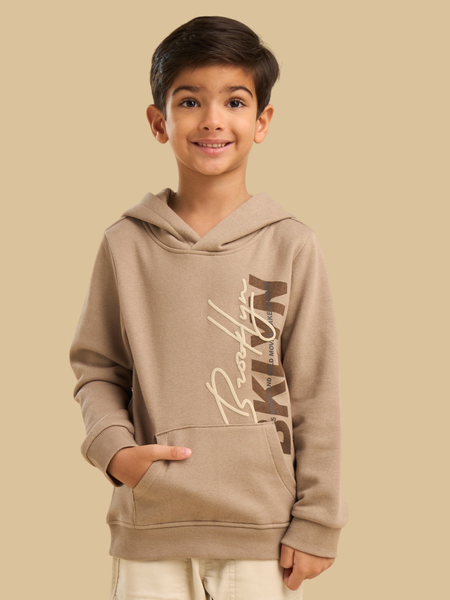 Brooklyn Print Hooded Sweatshirt