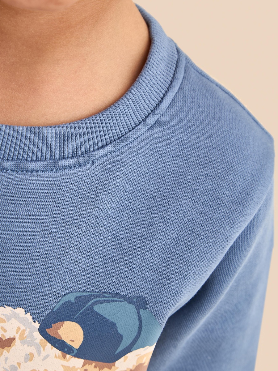 Bear Print Sweatshirt