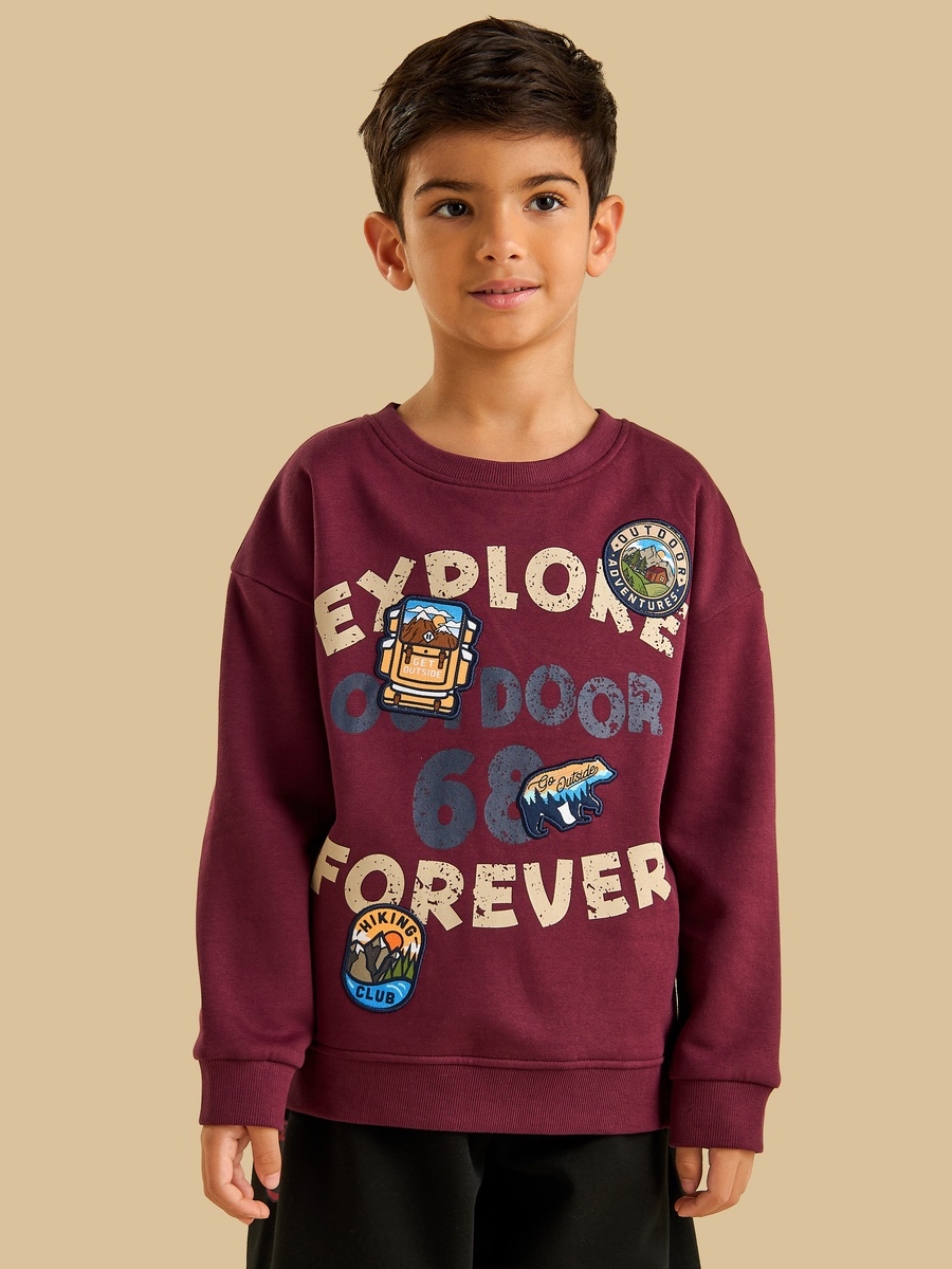 Graphic Print Sweatshirt