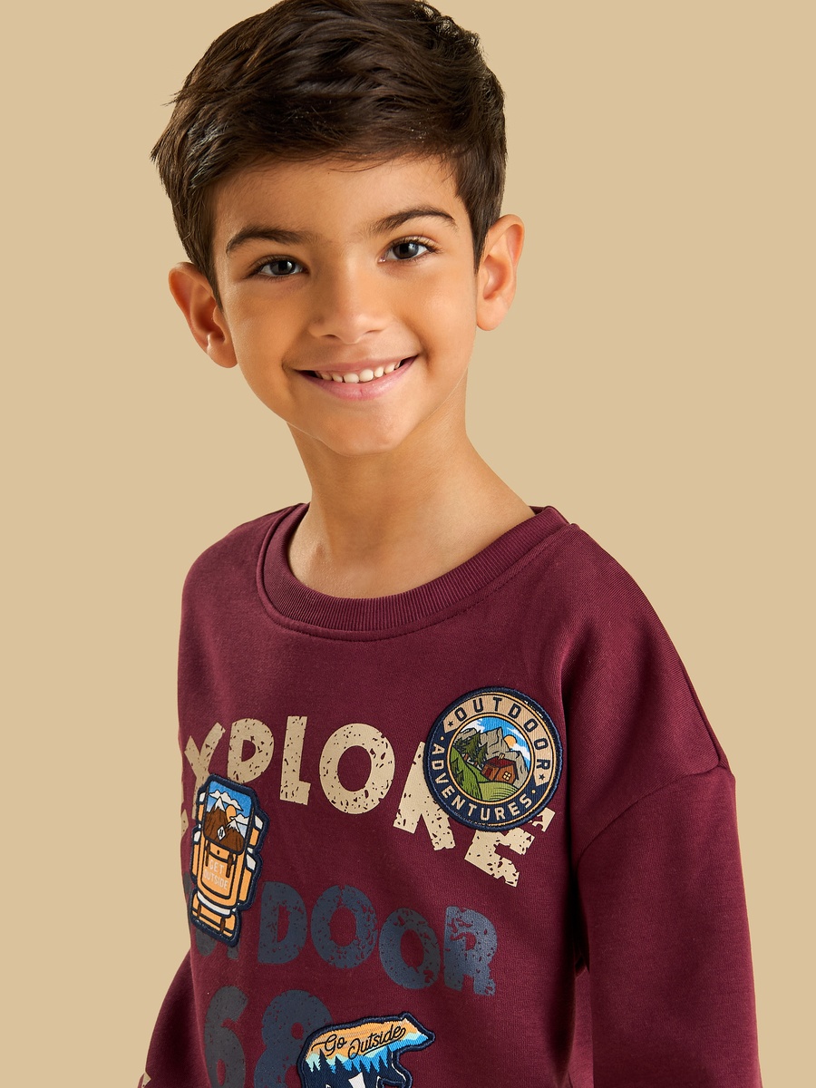 Graphic Print Sweatshirt