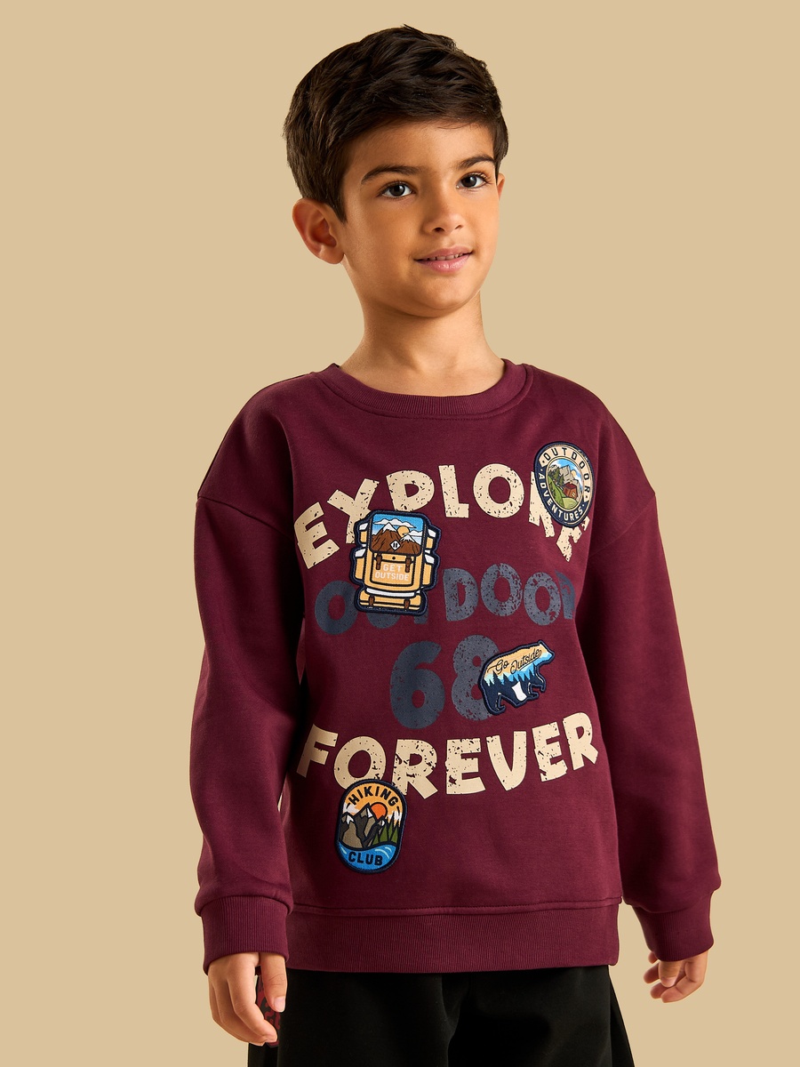 Graphic Print Sweatshirt