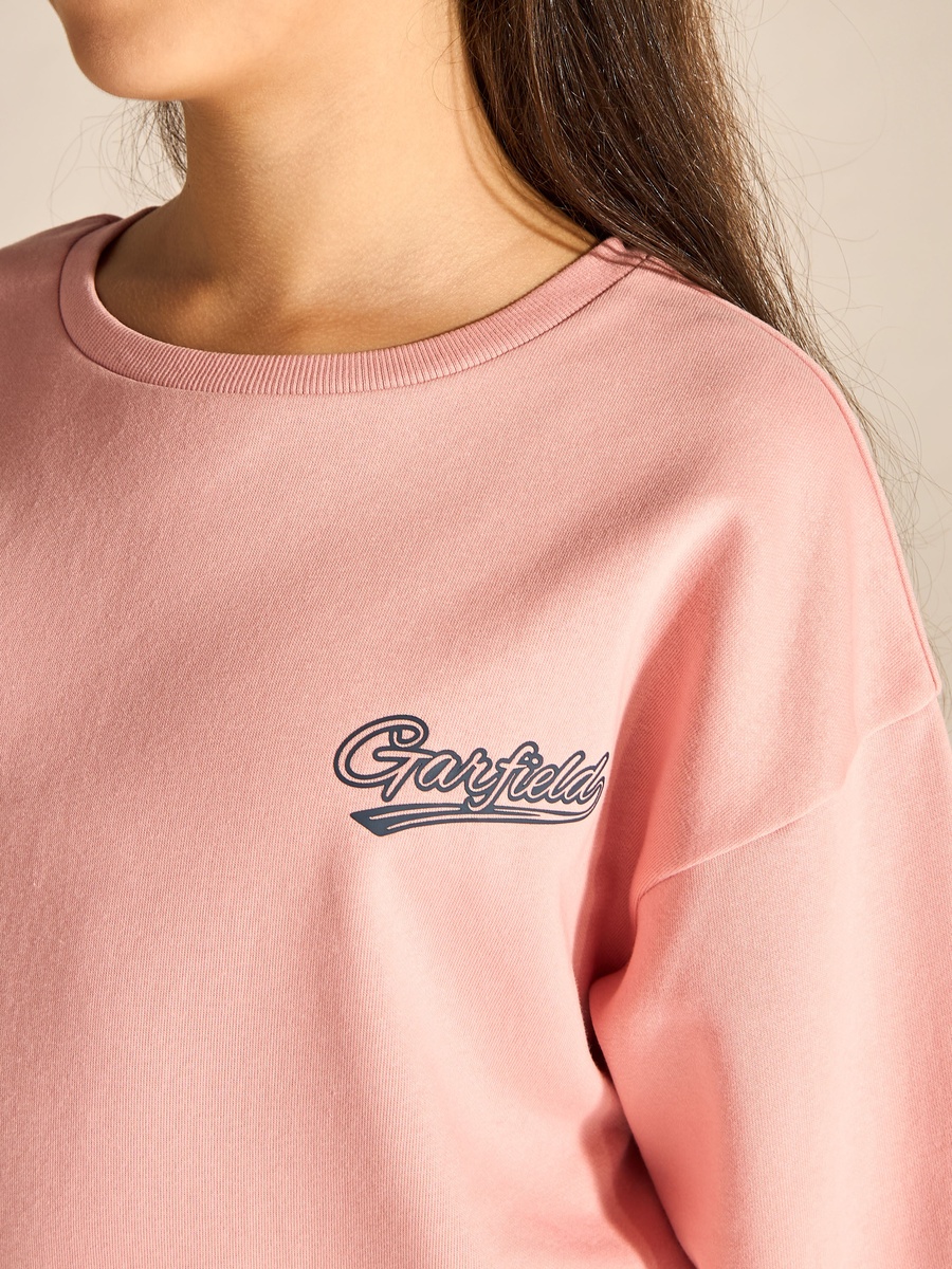 Garfield Stencil Oversized Sweatshirt