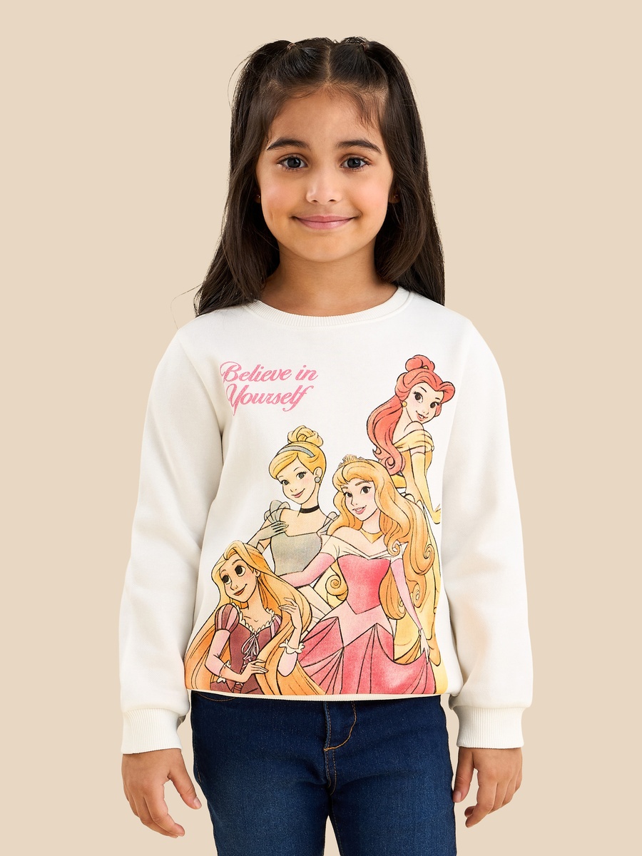Disney Princess Print Sweatshirt