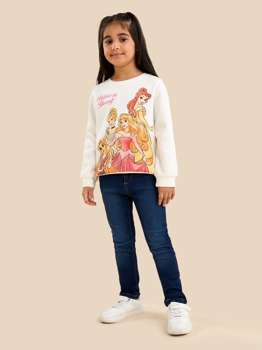 Disney Princess Print Sweatshirt