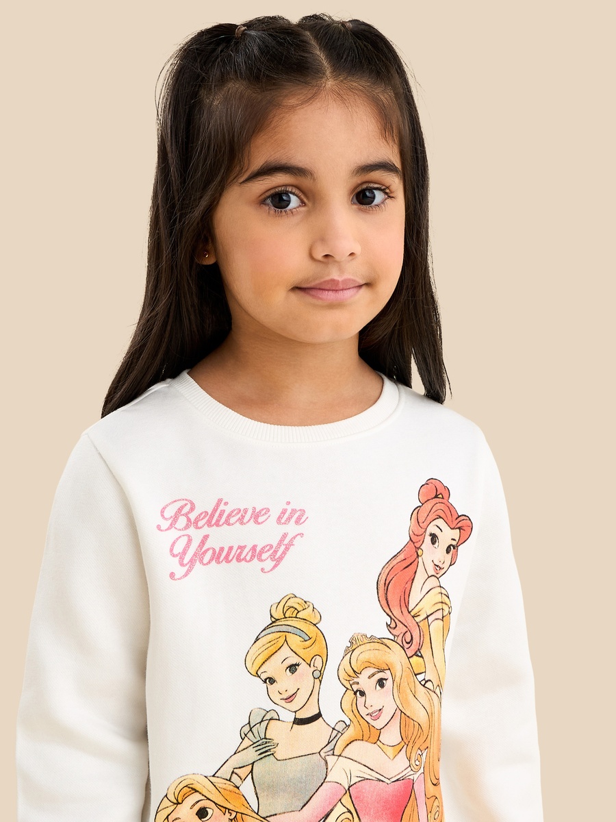 Disney Princess Print Sweatshirt