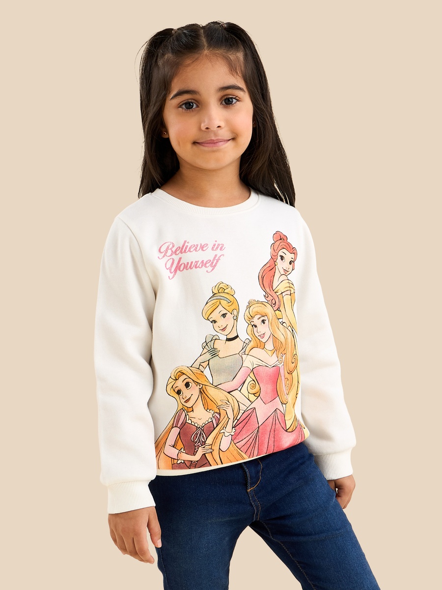 Disney Princess Print Sweatshirt