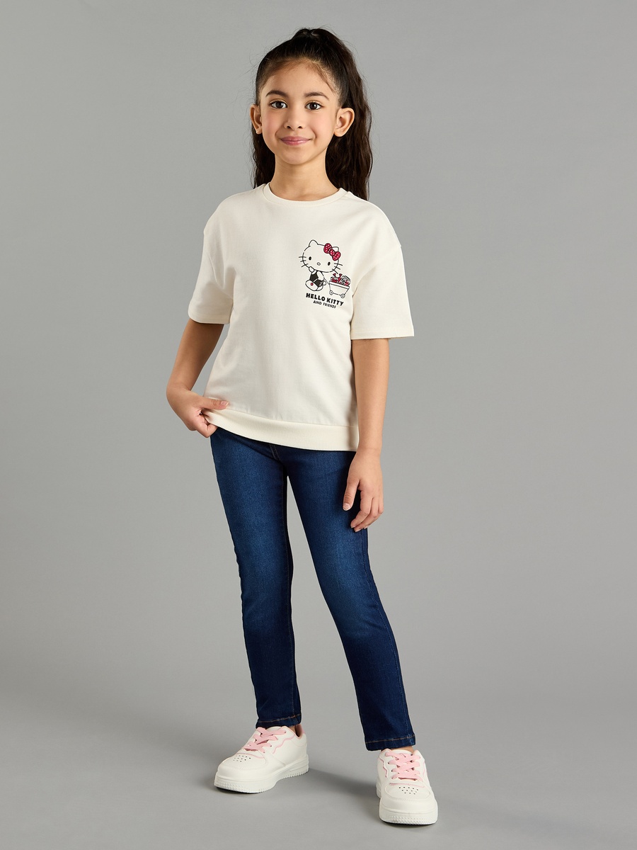 Hello Kitty Print Sweatshirt