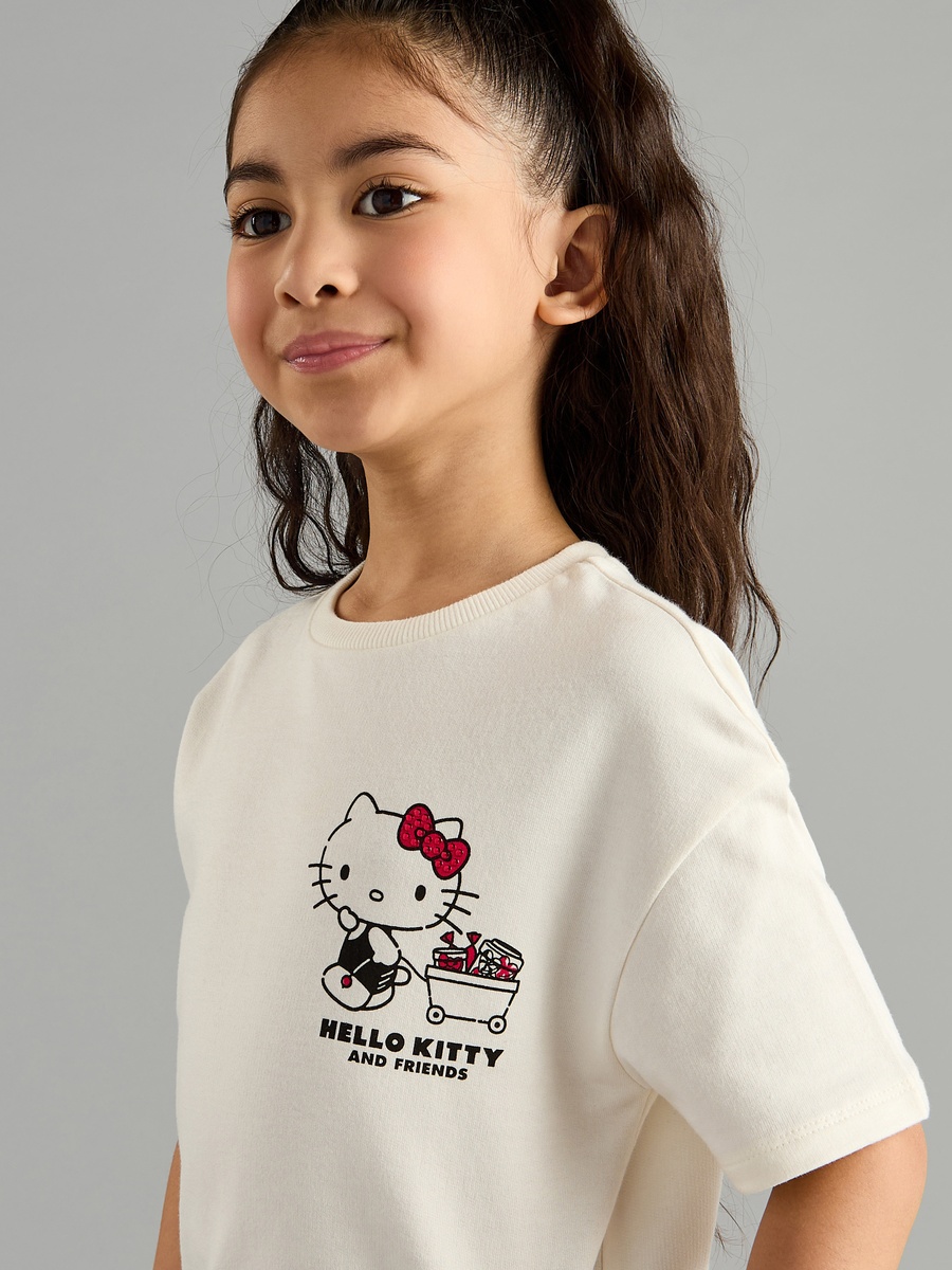 Hello Kitty Print Sweatshirt