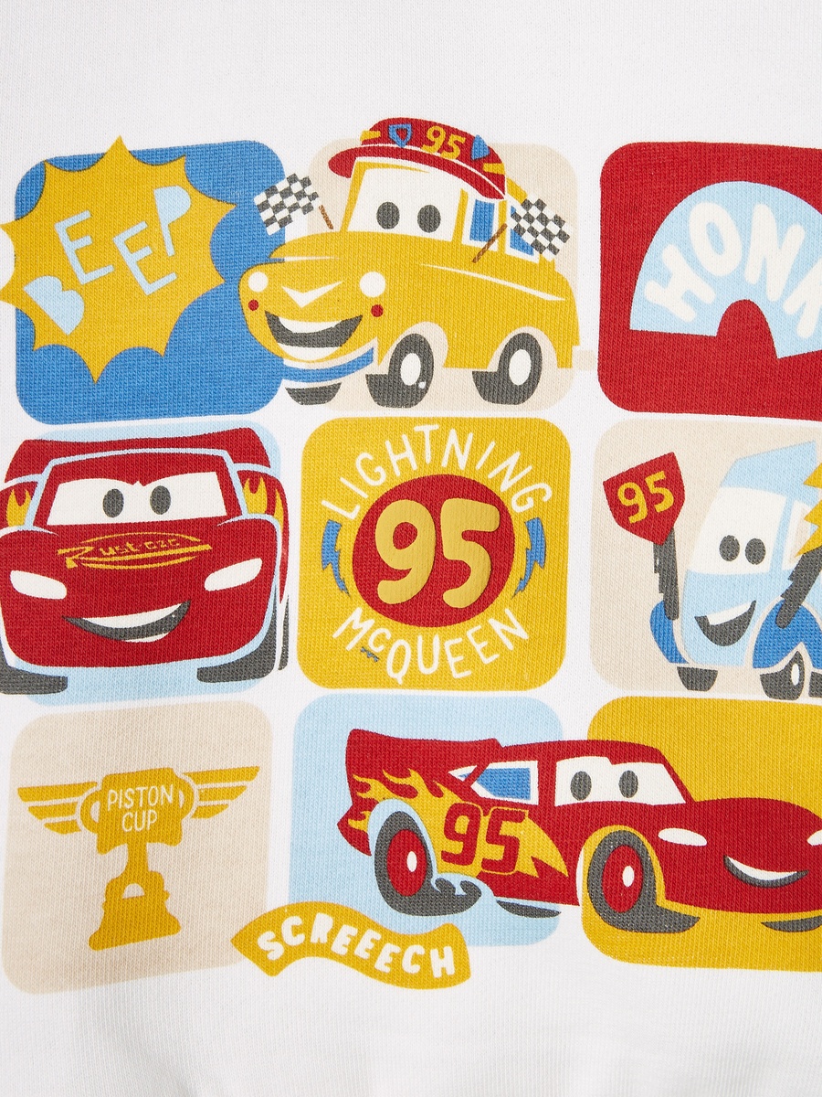 Cars Print Sweatshirt