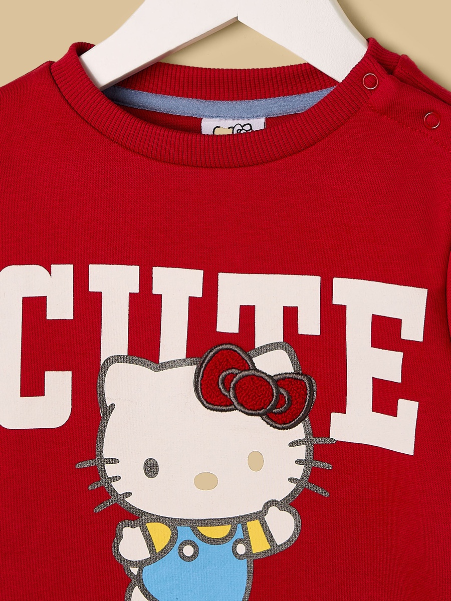Hello Kitty Print Sweatshirt