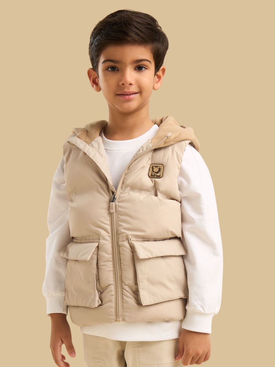 Padded Hooded Gilet