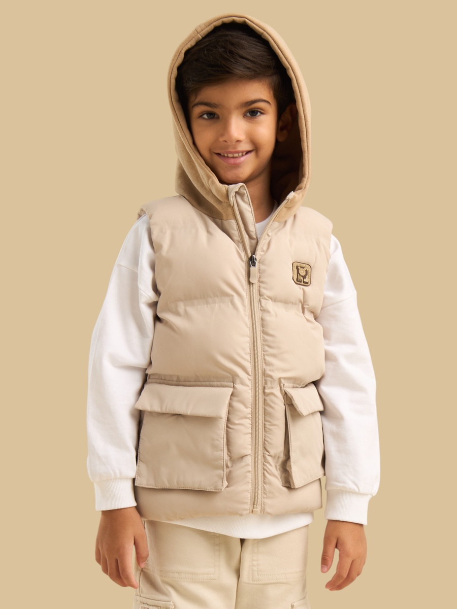 Padded Hooded Gilet