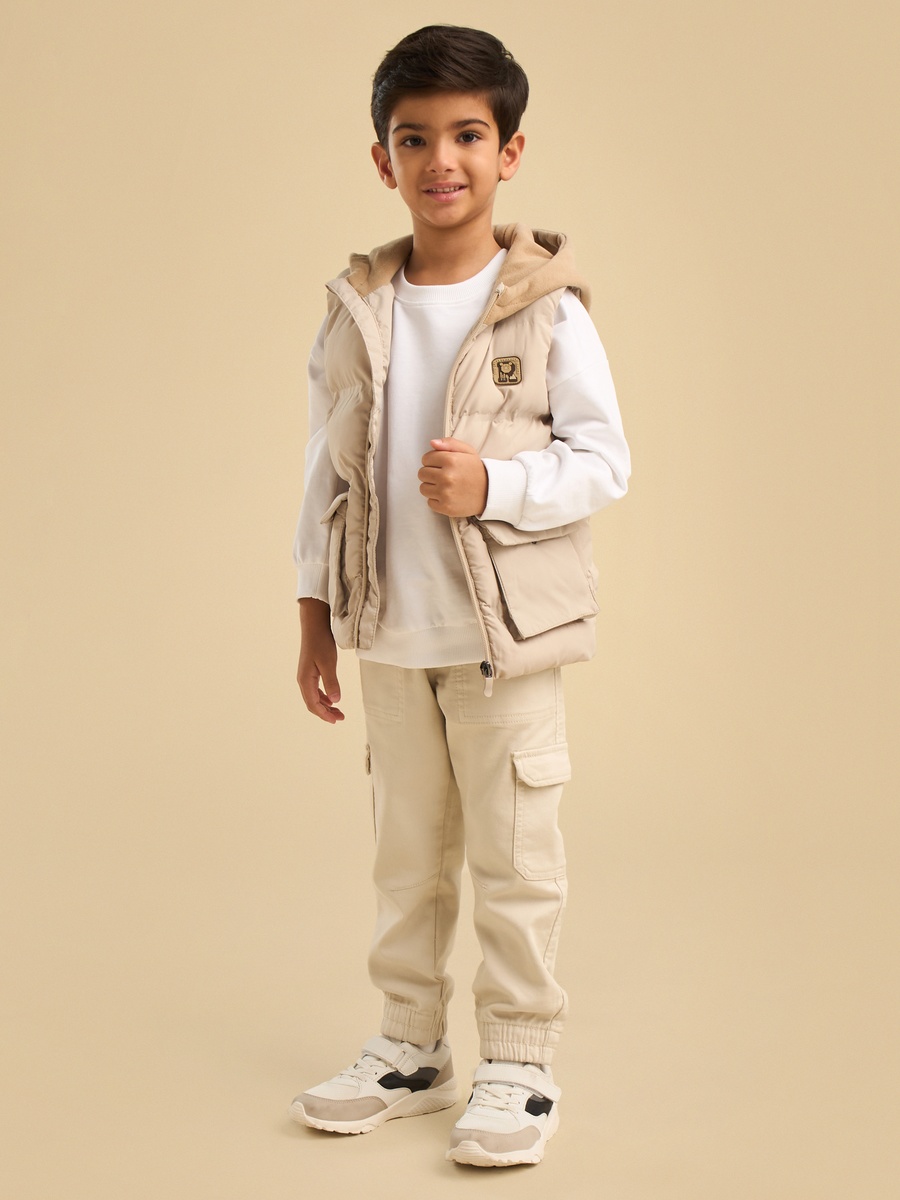 Padded Hooded Gilet