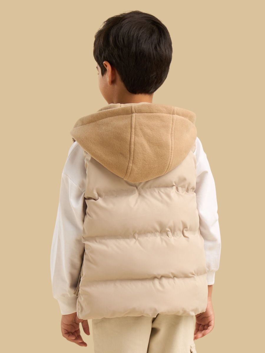 Padded Hooded Gilet