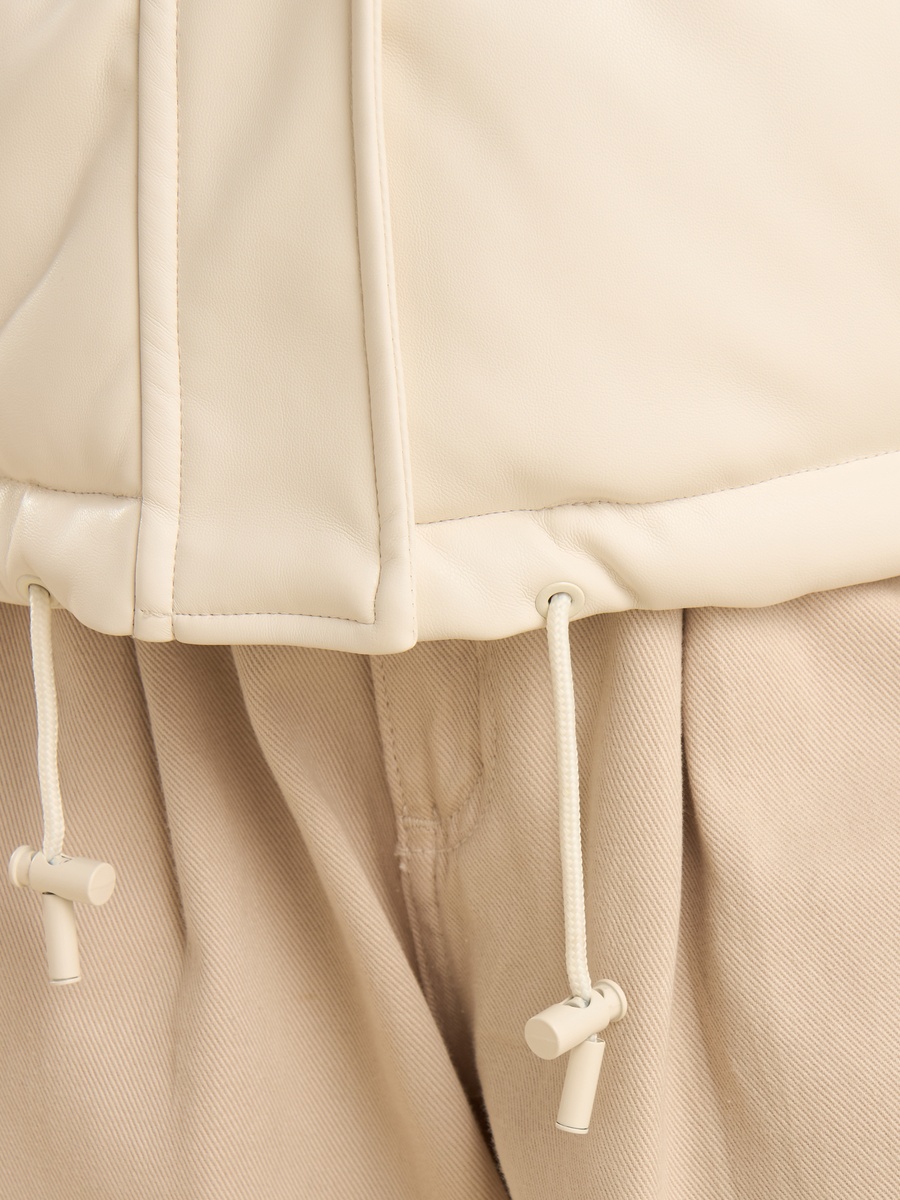 Quilted High Neck Puffer Jacket