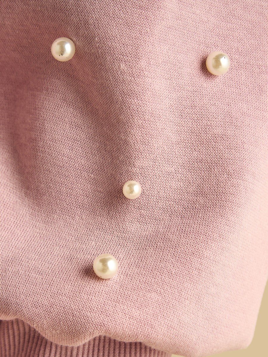 Embellished Sweat Dress